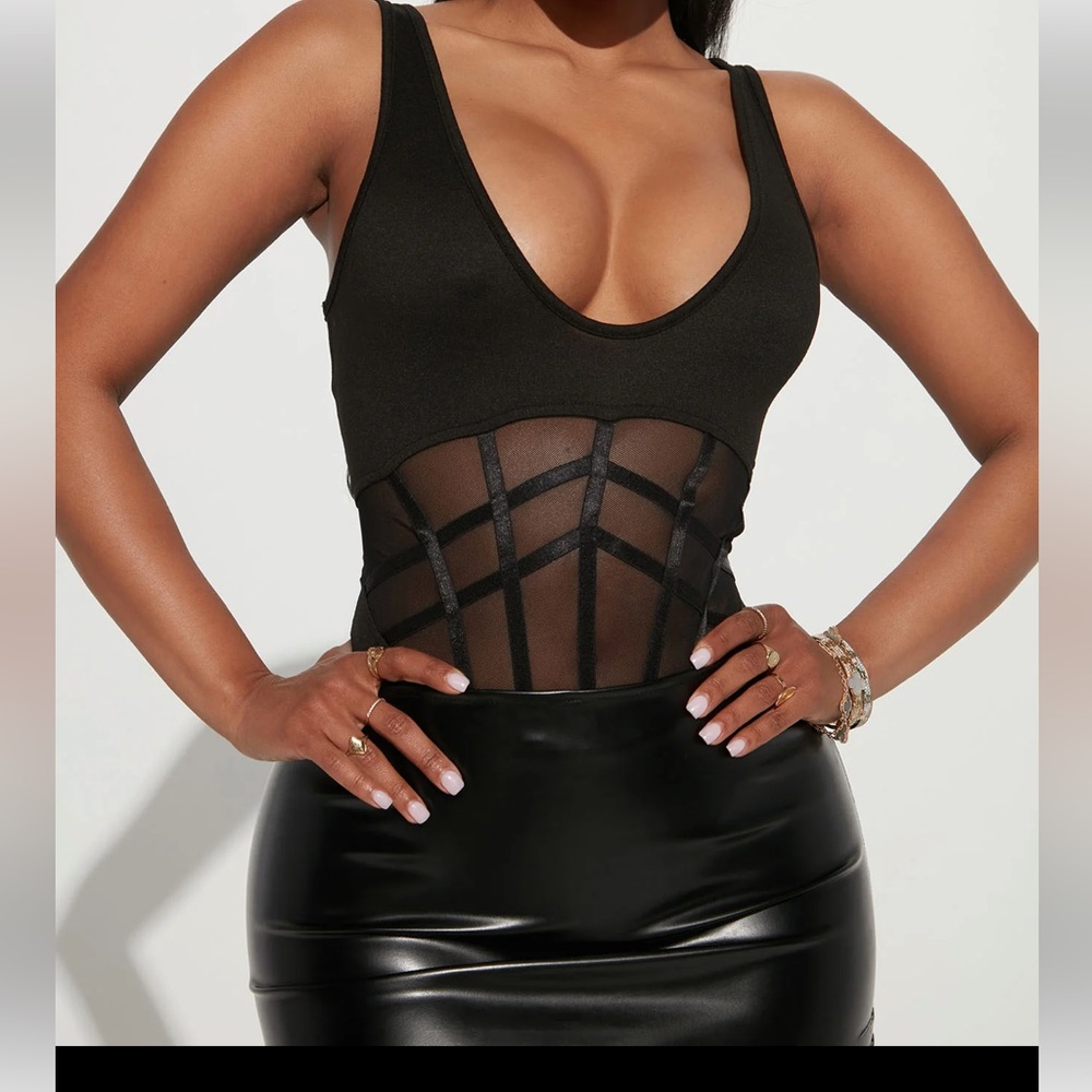 Can’t Escape Love Bodysuit - Black